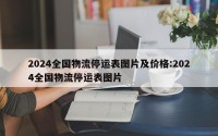 2024全国物流停运表图片及价格:2024全国物流停运表图片