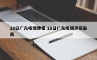 18日广东疫情速报 18日广东疫情速报最新